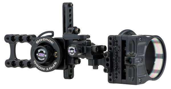Spot Hogg Boonie Hard Mount Sight 7 Pin .019 LH * Precision Archery Sight with Micro-Adjustments
