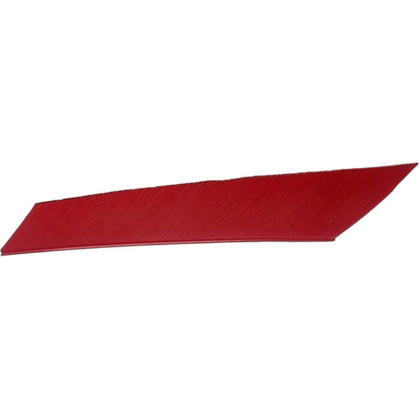 Gateway Mako Feathers Red 3.125 inch LW - Pack of 50 for Traditional Archery and Instinctive Shooting