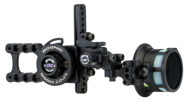 Spot Hogg Boonie Hard Mount Sight 2 Pin .029 RH - Precision Bow Sight with Micro-Adjustments