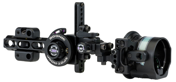 Spot Hogg Boonie Dovetail Sight 3 Pin .010 Left Hand for Bow Hunting and Target Shooting