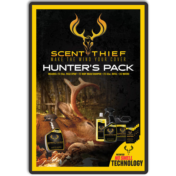 Scent Thief Hunter's Pack Combo Pack - Advanced Scent Control for Hunting