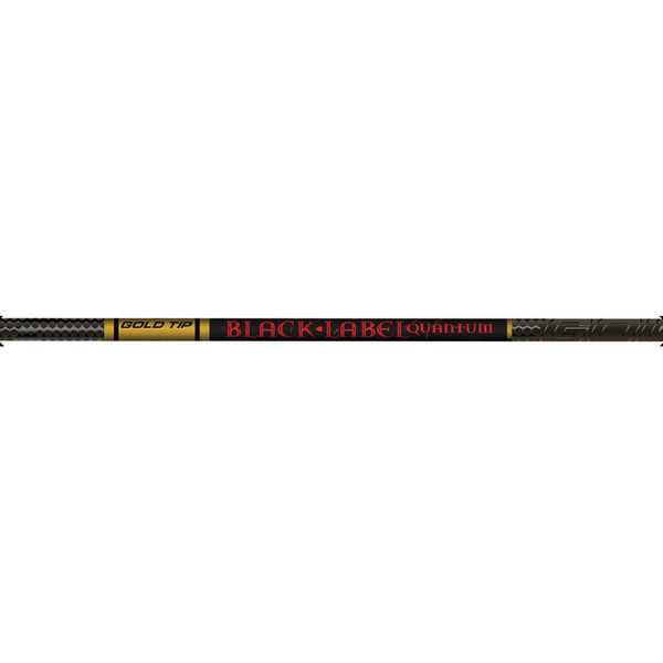 Gold Tip Black Label Quantum Shafts 400 - Precision Micro-Diameter Arrow Shafts for Archery