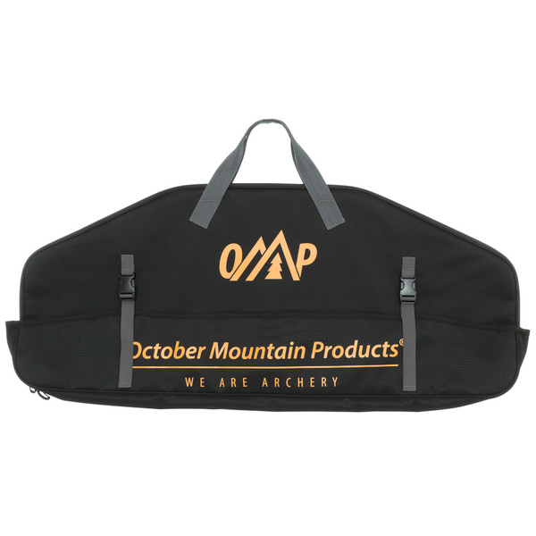 October Mountain Essential Bow Case Black 39 inch - Padded Soft-Side Bow Storage with Arrow Sleeve