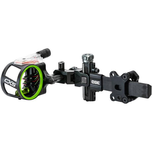 CBE CX5 Carbon Sight 5 Pin .019 Right Hand Bow Sight