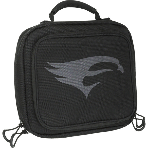 Elevation Double Pistol Case Black 9.5 in. | Rugged Gun Storage with Divider and Accessories