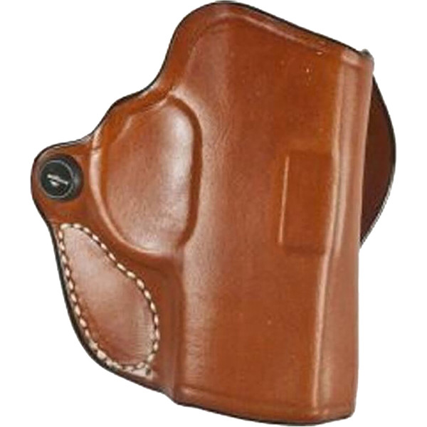 DeSantis Mini Scabbard Holster for Springfield XDM, Outside Waistband, Right Hand, Tan