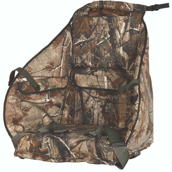 Summit Surround Seat Mossy Oak Infinity - Comfortable Padded Hunting Seat with Built-In Pockets and Quick-Release Buckles