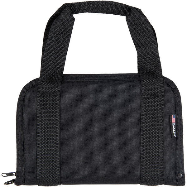 Allen Pistol Tote Black - Lockable Handgun Carrying Case with Rugged Endura Fabric and Foam Padding
