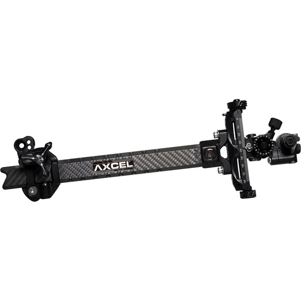 Axcel Achieve XP 1.5-Inch Carbon Bar Compound Bow Sight for Right-Hand Shooters, Black