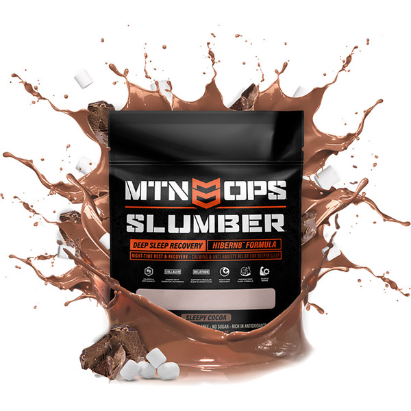 MTN OPS Slumber Sleep Aid Sleepy Cocoa – Deep Restful Sleep and Stress Reduction
