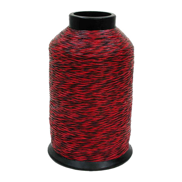 BCY 452X Bowstring Material Red/Black - 1/8 lb. for High-Performance Archery Strings