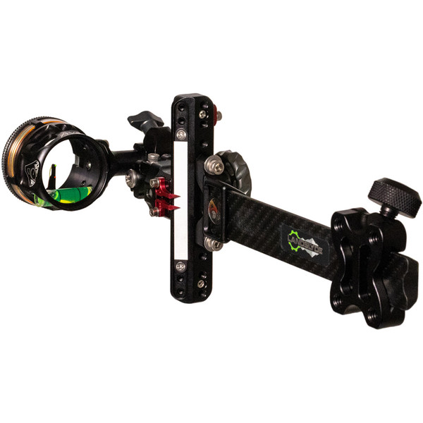 Axcel Landslyde Carbon Pro Slider Sight with AVX-31 Scope and Ranger Double Pin .019 in Black
