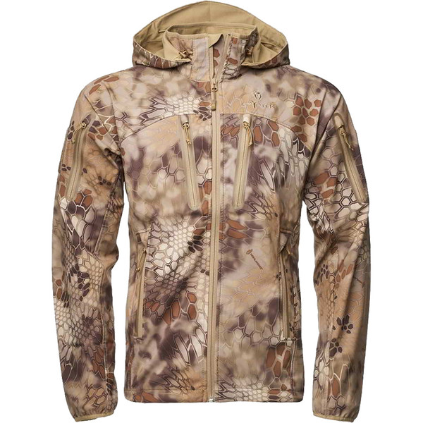 Kryptek Dalibor Jacket Highlander Size Large – Durable, Water-Resistant Layering Outerwear