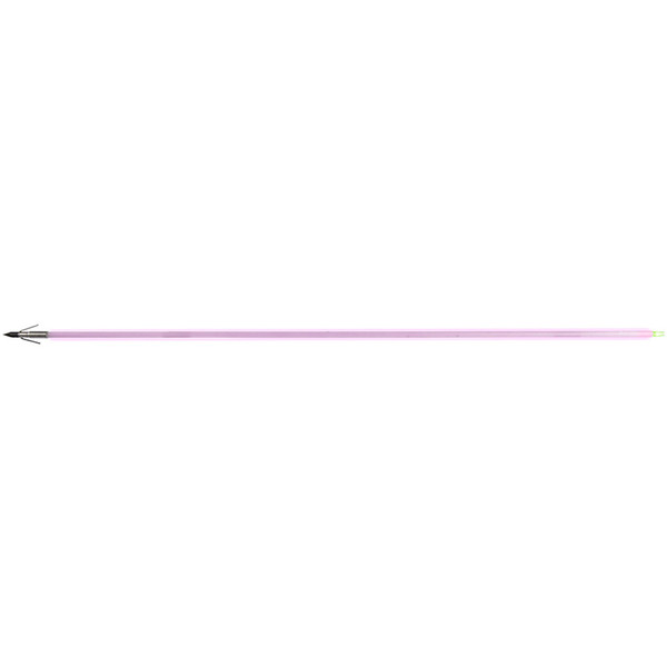 Muzzy Saber Fish Arrow Gar Point - 32 Inch Fiberglass Arrow with Pre-Drilled Cross-Hole and Glow Stick Options