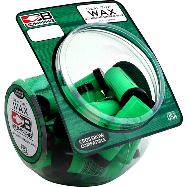 Bohning Seal-Tite Wax Fish Bowl with 24 Tubes * Waterproof Silicone-Based Bowstring Wax