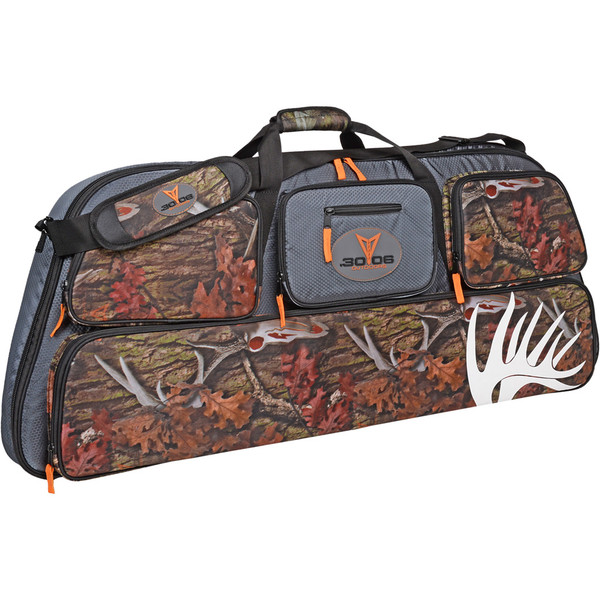 30-06 Showdown 42-Inch Camo Bow Case with Heavy-Duty Moisture-Wicking Material and Multiple Pockets