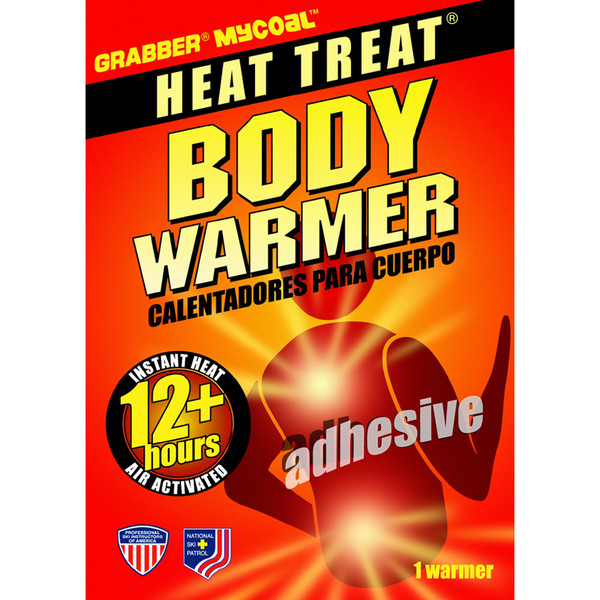 Grabber Adhesive Body Warmer Pair - Long-Lasting Heat for Comfort and Convenience