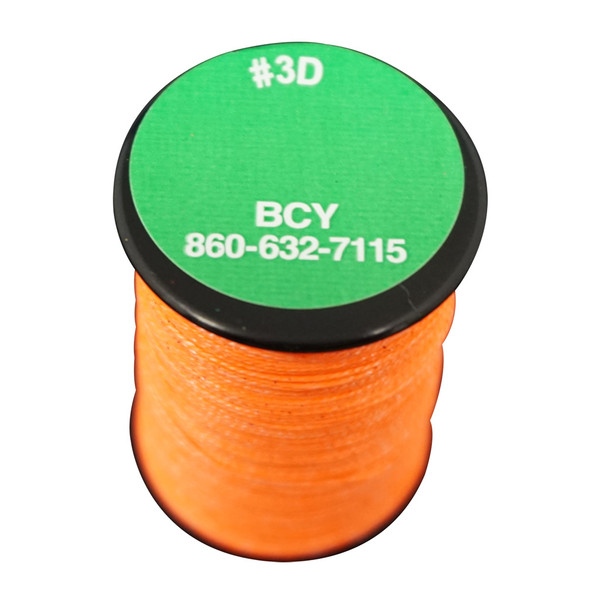 BCY 3D End Serving Neon Orange - 120 Yards for Bowstring Protection