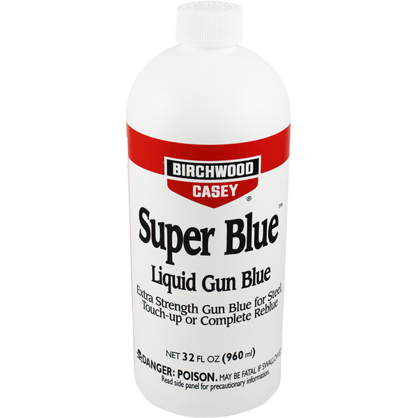 Birchwood Casey Super Blue 32 oz. Double-Strength Blueing Solution for Steel Parts