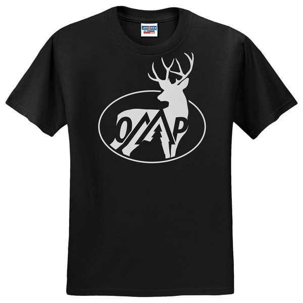 October Mountain Bucks Tee Black 2X Large – Comfortable Moisture-Wicking Cotton/Poly T-Shirt