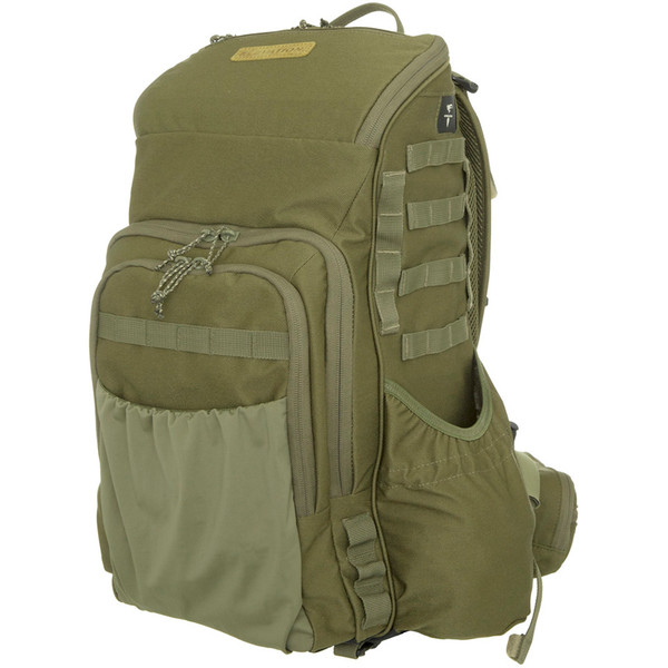 Elevation Harrier 1600 Day Pack in Ambush Green with MOLLE Webbing