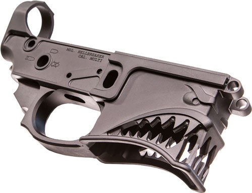 Sharps Bros. Hellbreaker AR-15 Lower Receiver with P-40 Warhawk-Inspired Design - Part SBLR01