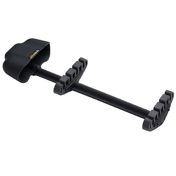 TruGlo Loc-Down Quiver Black 4 Arrow - Durable and Secure Archery Quiver