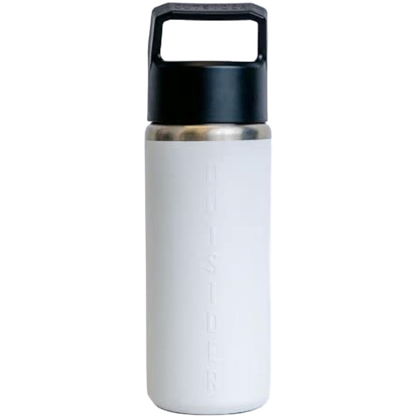Outsider The All Day Water Bottle White - Insulated Hydration Bottle for Hot and Cold Drinks