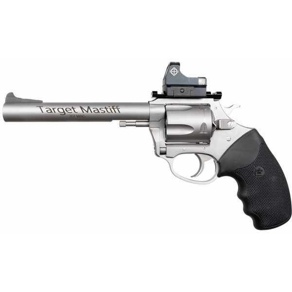 Charter Arms Target Mastiff Revolver 357 Magnum with 6-Inch Stainless Steel Barrel and Micro Optic