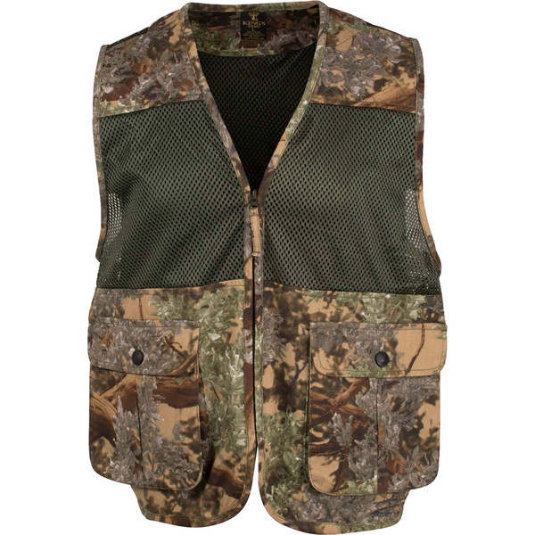 Kings Camo Upland Vest Desert Shadow Medium/Large - Breathable Hunting Vest with Multiple Pockets