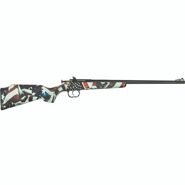 Keystone Crickett Hydro-Dipped Synthetic Rifle 22LR Grand Union Blued - KSA2169