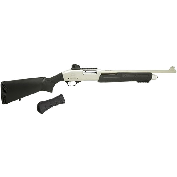Black Aces Tactical Pro Series X 12 Gauge Pump Shotgun with 18.5-Inch Barrel, Two Tone Finish, Right-Hand</Title>