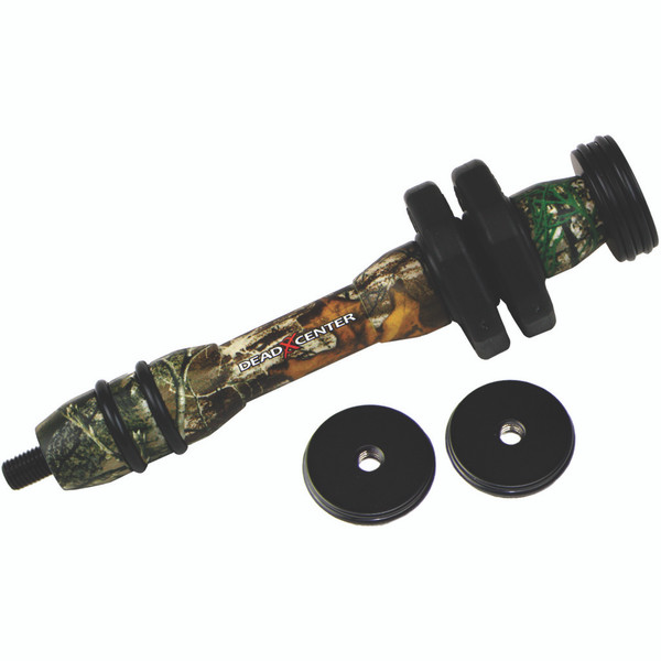 Dead Center Dead Silent Carbon V2 Stabilizer in Realtree Edge, 6 inches