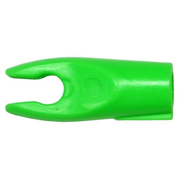 Bohning Blazer Pin Nocks Neon Green - 12 Pack for Arrow Customization and Precision Shooting