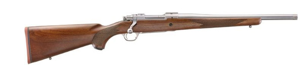 Ruger Hawkeye Hunter in .243 Winchester – Stainless Steel Sporting Rifle with Walnut Stock