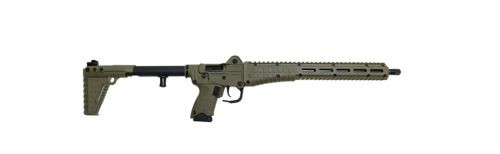 Kel-Tec SUB-2000 Gen3 9mm Semi-Automatic Rifle with Green Stock and 15-Round Magazine