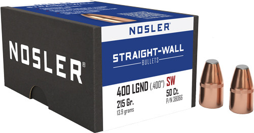 Nosler Bullets 400 Legend .400 Diameter, 215 Grain Protected Point Hunting Bullet - Pack of 50