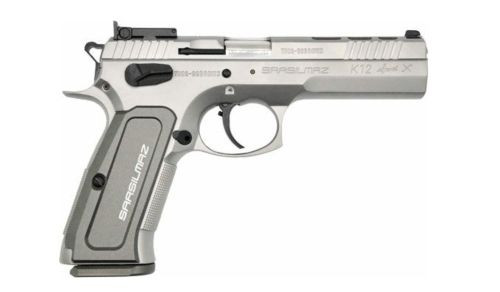 SAR USA K-12 Sport X Pistol 9mm Luger - Stainless Steel Frame & Slide, 4.7-inch Barrel, 10-Round Capacity