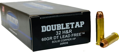 Doubletap 32 H&R Magnum 60-Grain Lead-Free SW-HP Ammunition (20 Rounds per Box)