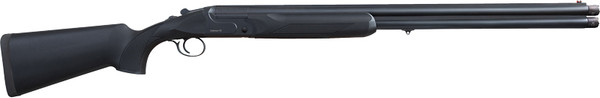 AKKAR 206 Clubman 12-Gauge Over/Under Shotgun with 28-Inch Barrel and Synthetic Black Stock