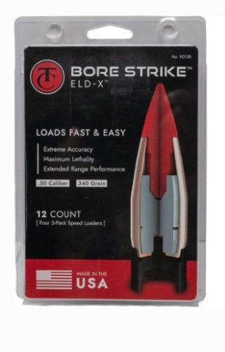 Thompson Center TC BORE DRIVER ELD-X 50 Caliber Bullets - 280 Grain, Non-Jacketed, 12 Count per Box