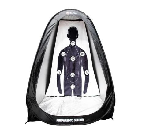 Byrna Technologies Full-Size Target Tent - Durable Rubberized Construction for Shooting Practice