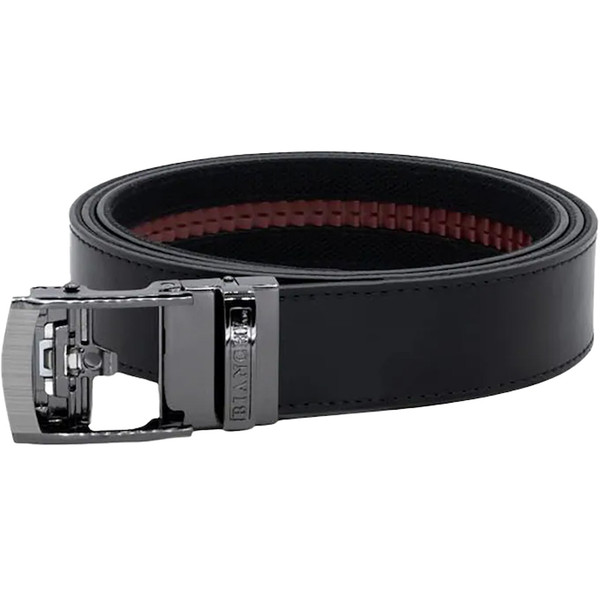 Bianchi EDC NexBelt Leather Adjustable Belt with Silver Buckle