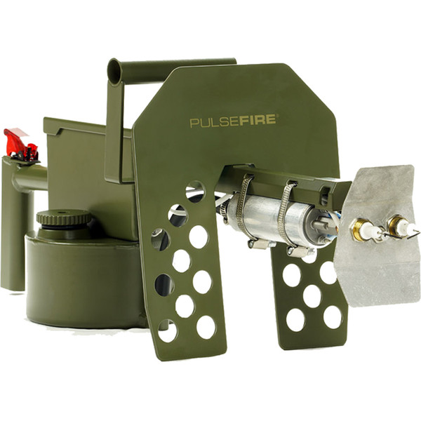 Exothermic Pulsefire LRT Flamethrower by Exothermic – 25 ft Reach, Lightweight & Quick-Change Battery