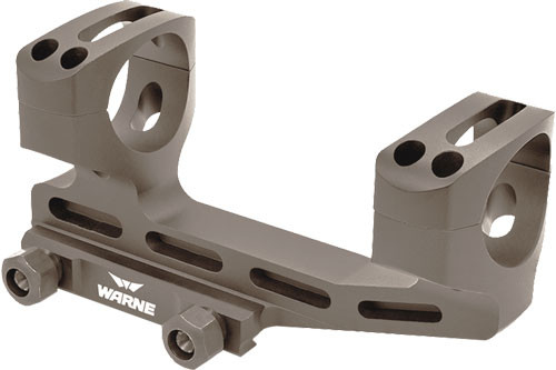 Warne Scope Mounts WASHXSKEL34DE X-SKEL 1.9" Super High Mount