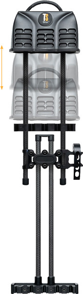 Tight Spot TSQSL5BLK-R Quiver Shift Lock - Black