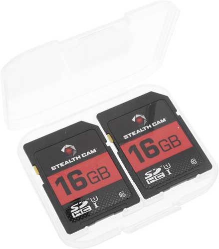 Stealth Cam STC-16GB-2PK SDHC Memory Card - 16GB Capacity