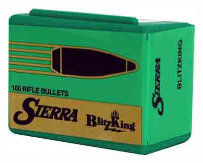 Sierra Bullets .22 Caliber .224 High Velocity Blitzking - Part Number 1455