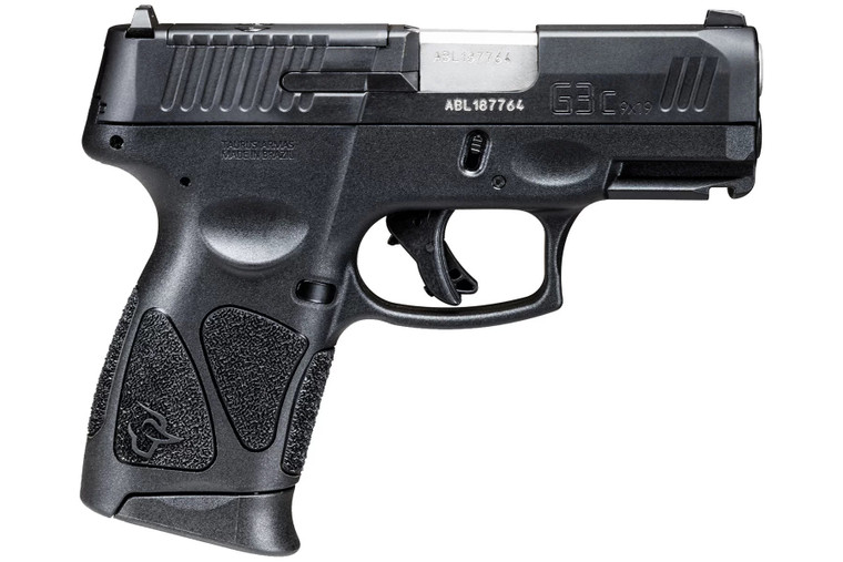 "Taurus G3C T.O.R.O. Compact Pistol - Black | 9mm | 3.2"" Barrel | 12rd | Optic Ready"
