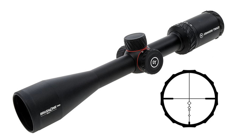 Crimson Trace Brushline Pro 3-12x42mm Riflescope 01-01390